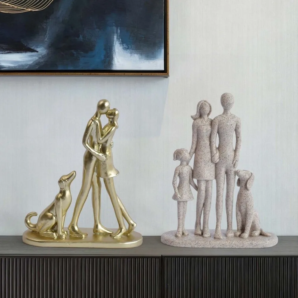 estatuas-de-familia-de-tres-meninas-e-cao-estatueta-criativa-de-casal-com-cao-para-mesa-estatuetas-de-caes-fofas-em-resina-sintetica-artesanato