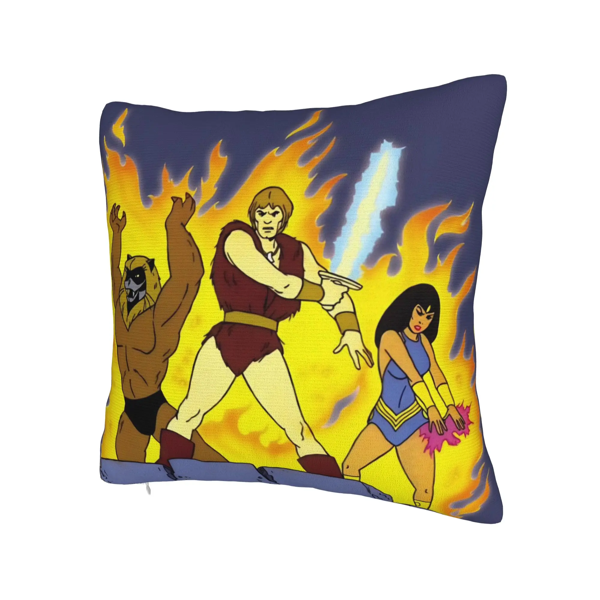 Thundarr The Barbarian Pillow Covers Merch Printing Cushion Cover Decorations  Pillow Case Cover Bed Multiple Sizes