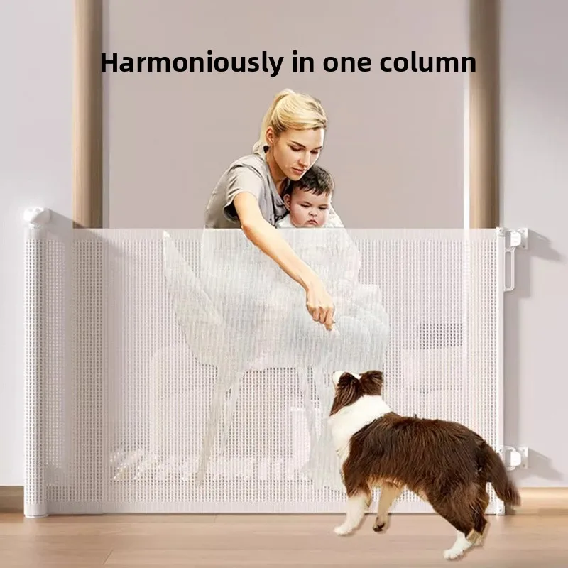 

No punching pet fence dog isolation net partition cat dog obstacle safety protection dog fence anti-cat door