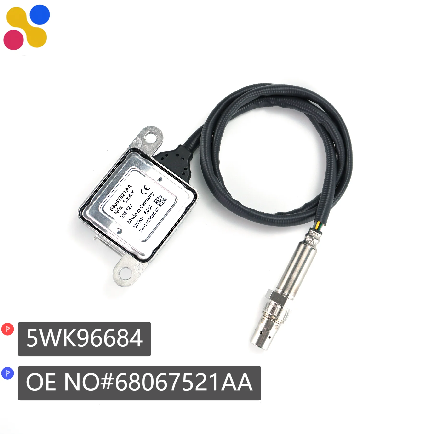 

68067521AA 5WK96684 Nox Sensor Spare Parts Nitrogen Oxide Sensor 5WK9 6684 For CHRYSLER For Ram 3500 4500 5500 6.7L
