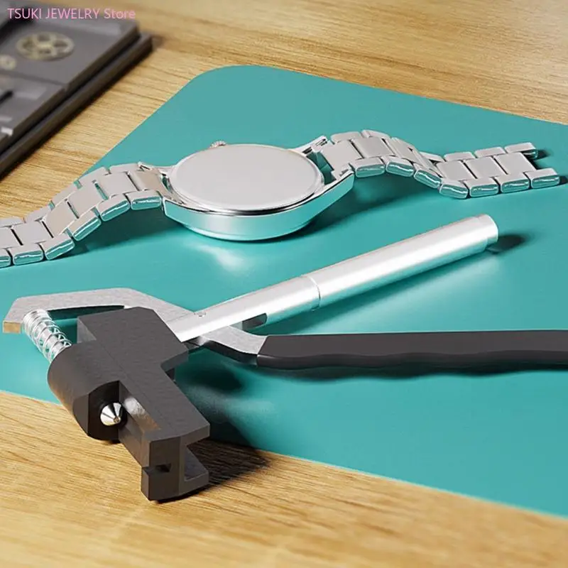 62KE Watch Maintenance Handheld Removal Pliers NonSlip Grip Professional Watch Band Repair Tool for Band Adjustment