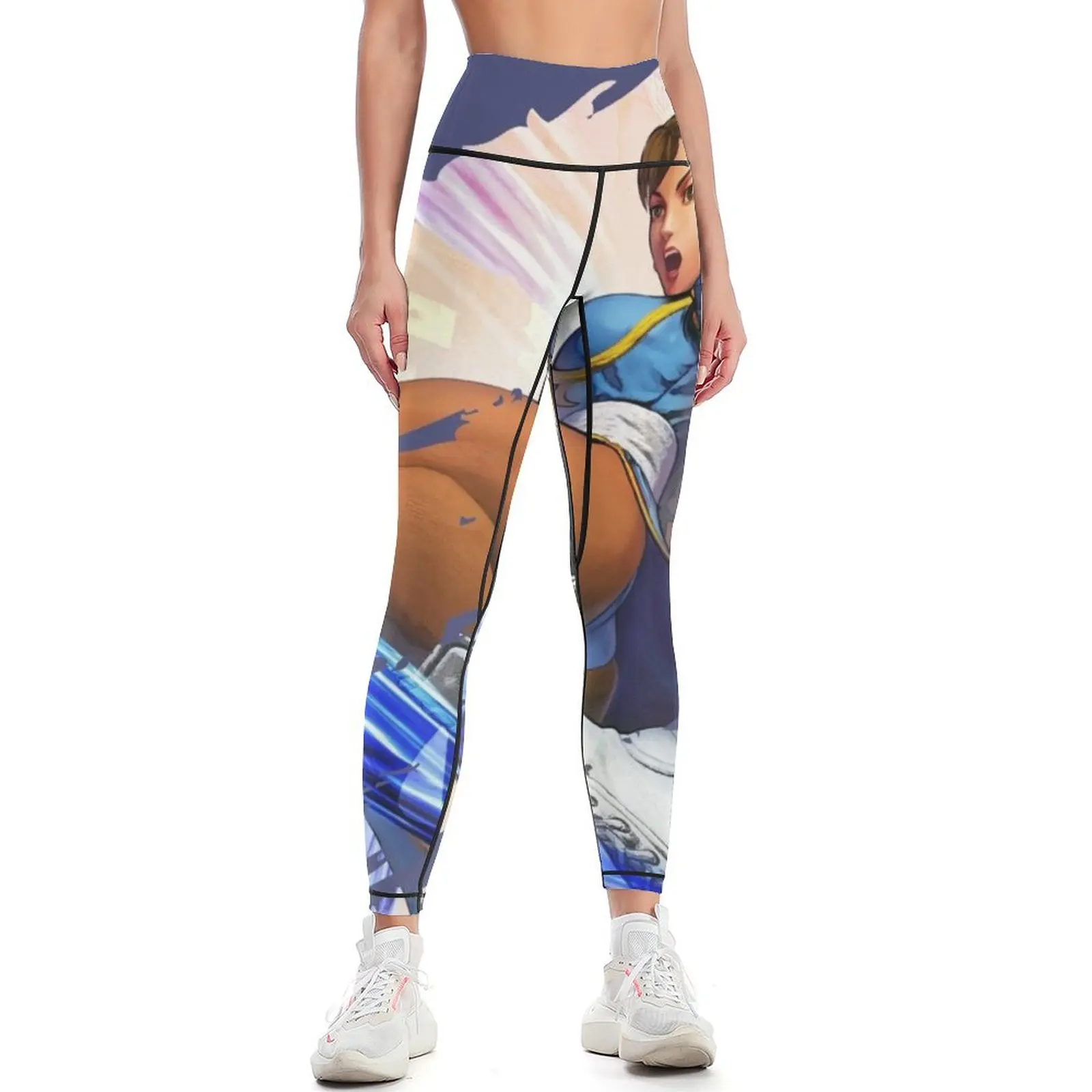 

Chun Li Leggings legings for fitness sporty woman gym Womens Leggings