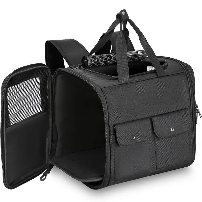 

Large Capacity Breathable Cat Backpack Durable Pet Backpack with Multiple Pockets for Storing Cats Going Out