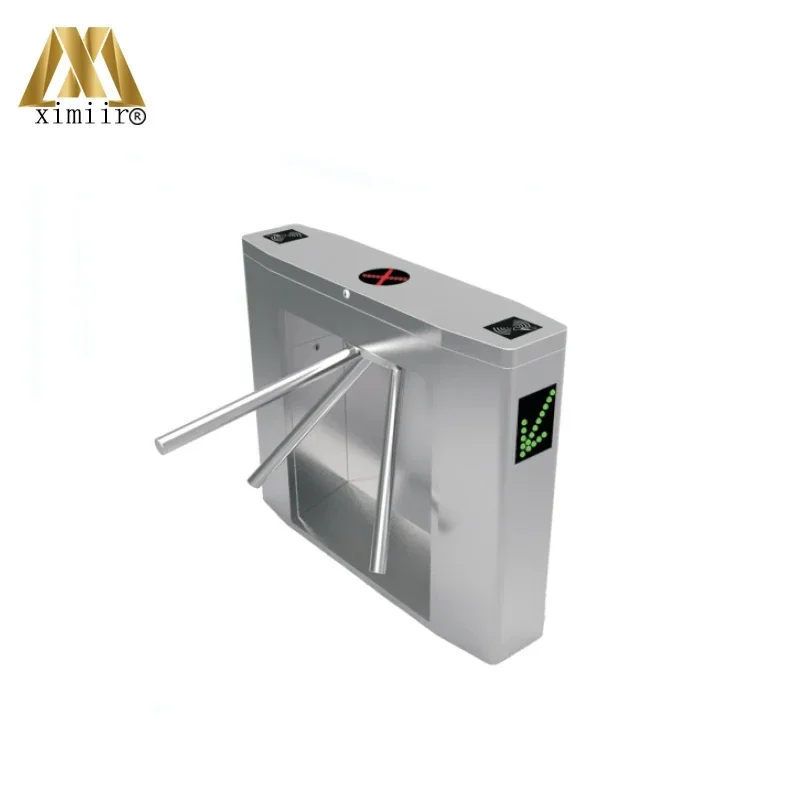 304 stainless steel flap barrier gate for access control system Automatic RFID Access Control ESD Turnstile