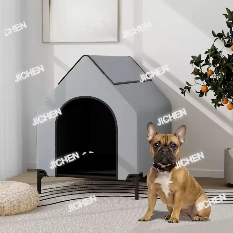 

Прочная портативная вентилируемая палатка-домик для собак JC с сетчатыми стенками, складная, дышащая, для улицы, со съемным чехлом