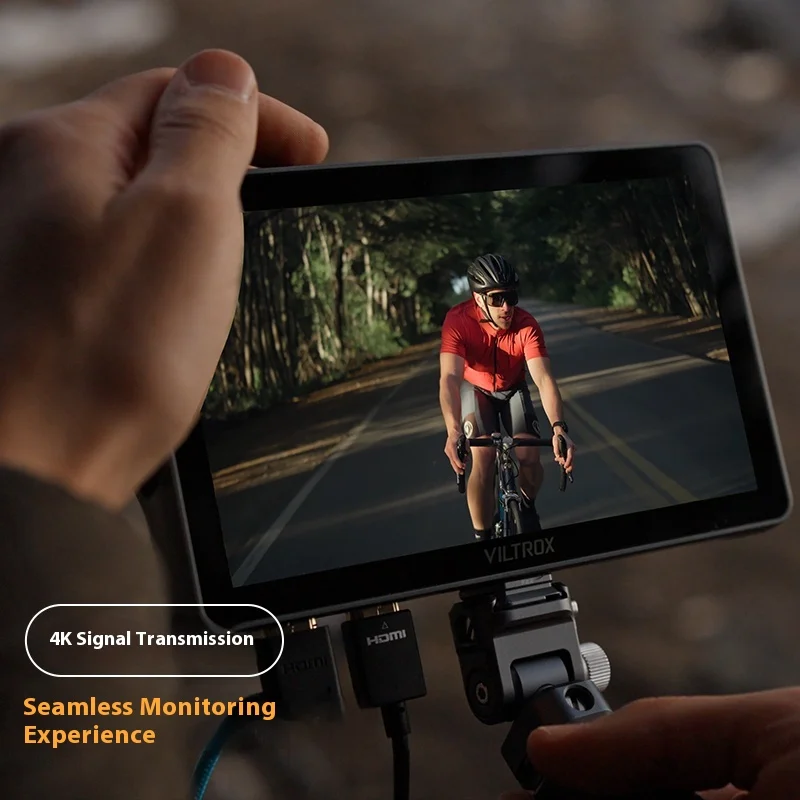 شاشة Viltrox DC-A1 مقاس 7 بوصة 2800nit احترافية عالية الدقة للتصوير الفوتوغرافي وتسجيل الدخول وصناعة الأفلام وتلفزيون شاشة تعمل باللمس