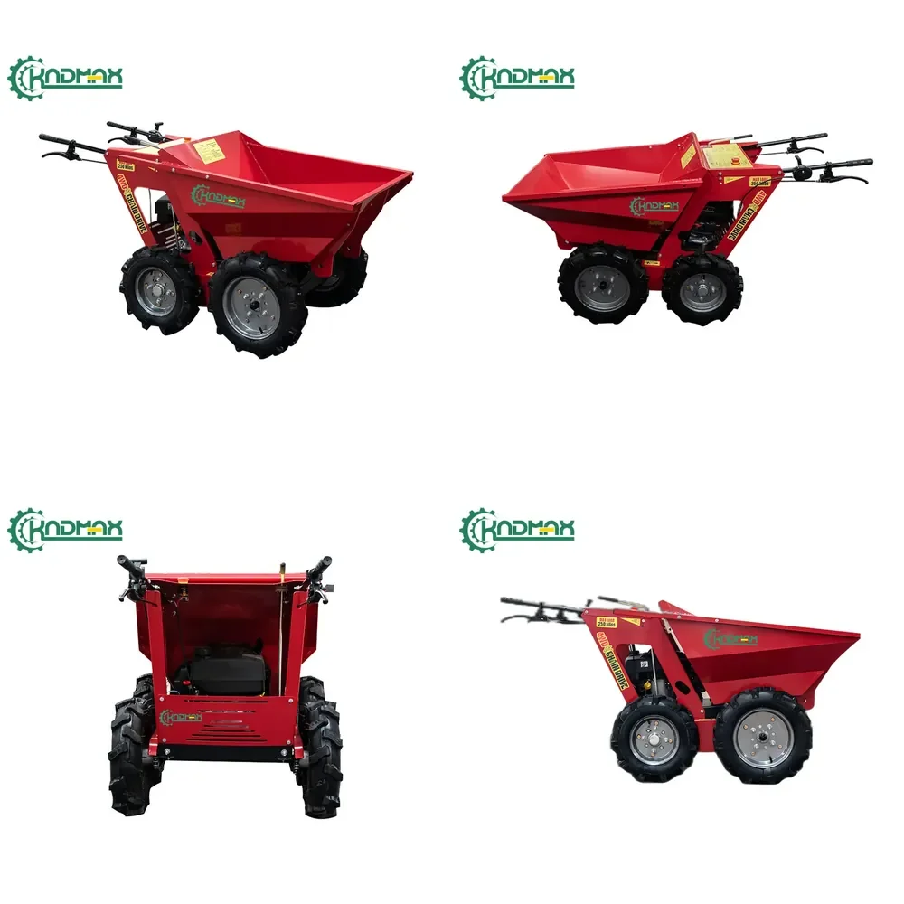 

CCC CE EPA Mini Wheel Dump Truck Engine Powered 4*4 Wheel Dumper250 Kg Mini Dumper