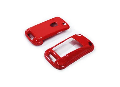 1 قطعة الأحمر الأزرق الذهب الفضة الأبيض ألياف الكربون رمادي البلاستيك الصلب مفتاح بعيد غطاء للحماية لبورشه كايين توربو S GTS V6 V8 #4