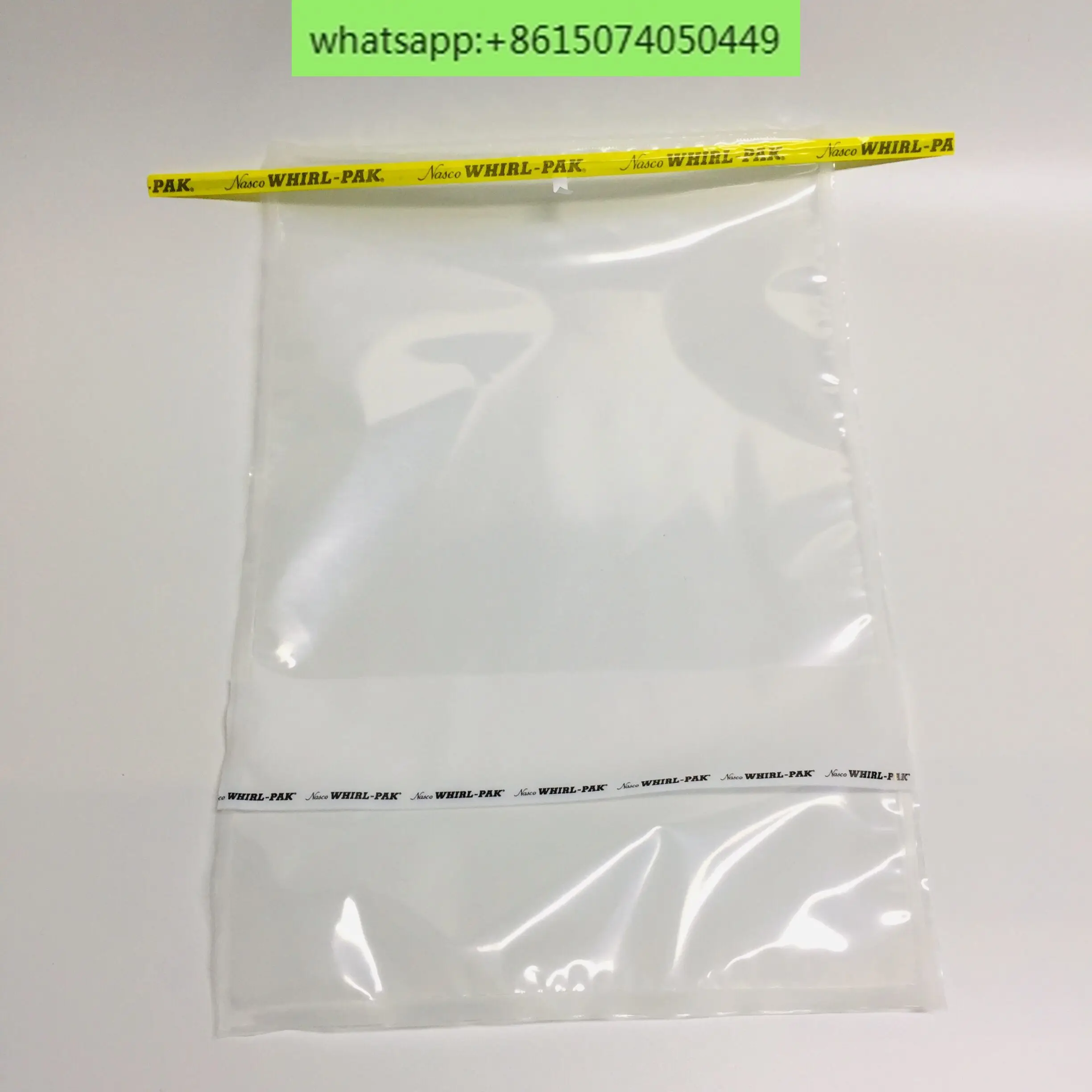 Nasco Whirl-Pak 2721ml Sterile Sampling Bag B01445 B01447 Large B01542WA