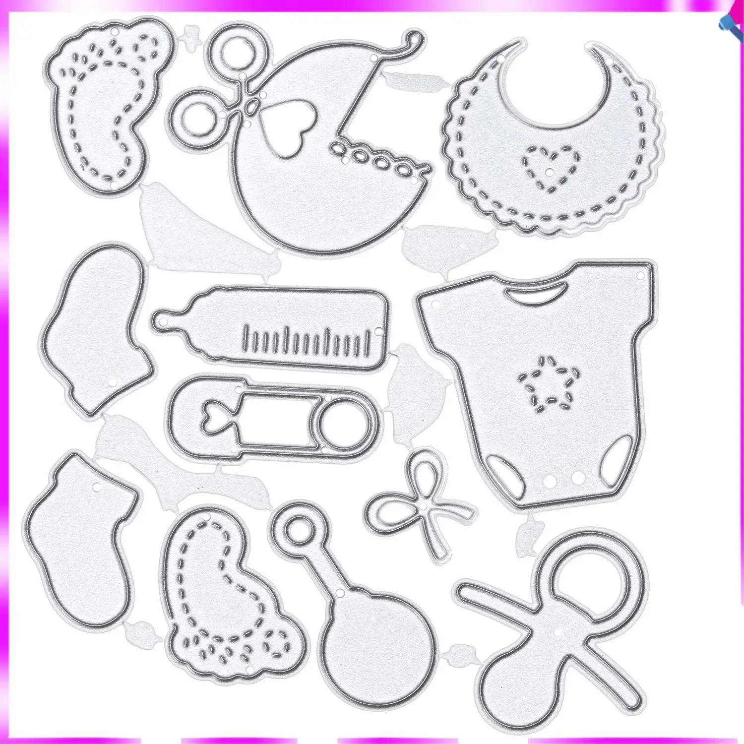 N96R سكرابوكينغ قطع قالب آلة النقش الإستنسل قطع القطع يموت ، لSizzix لقطة كبيرة وغيرها من اللكم Machi #5