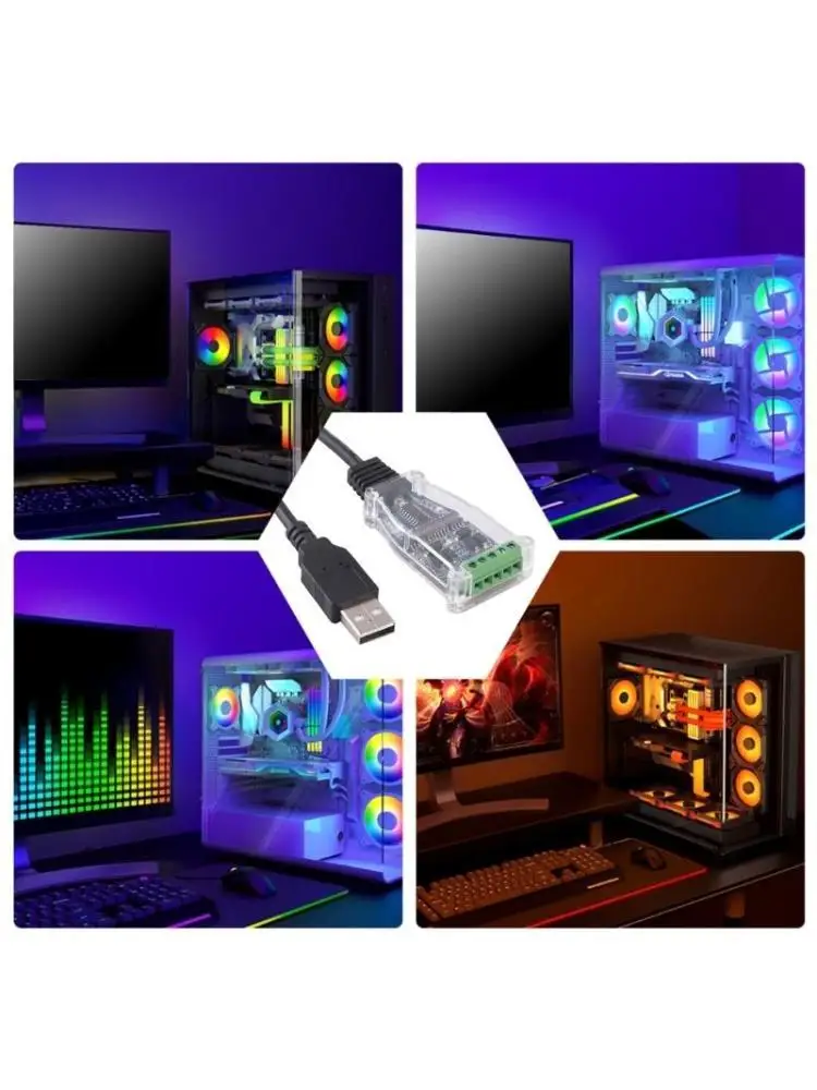 652F FT232RL Chip USB to RS485 Adapter Supports Multiple Operating Systems Seamlessly Connection 150cm 59.05in