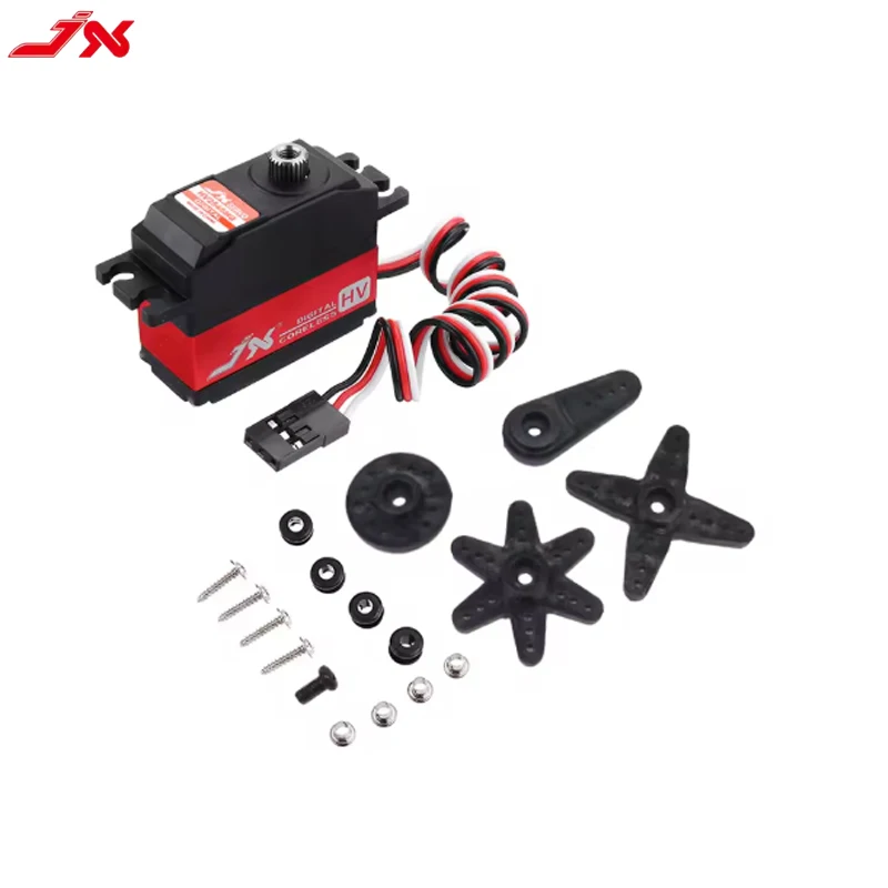 Jx PDI-HV2546MG 25g metal engrenagem digital de alta tensão coreless motor cauda servo para rc trex alinhar alzrc 450 500 helicóptero