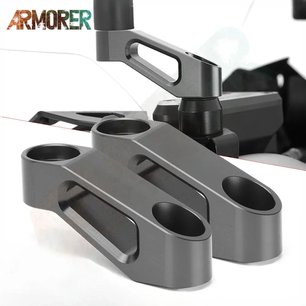 

Motorcycle CNC Accessories Rearview Mirror Extension Mount Bracket For KAWASAKI Z1000 Z 1000 Z1000R Z1000 R Z 1000SX Z1000SX