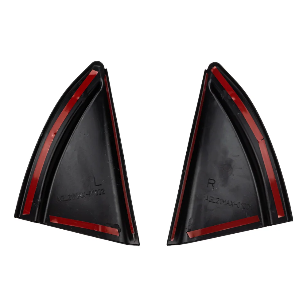 2pcs Carbon Fiber Color Car Pillar Speaker Frame Trim Cover for ISUZU D-MAX MU-X 2012 2013 2014 2015 2016 2017 2018 2019