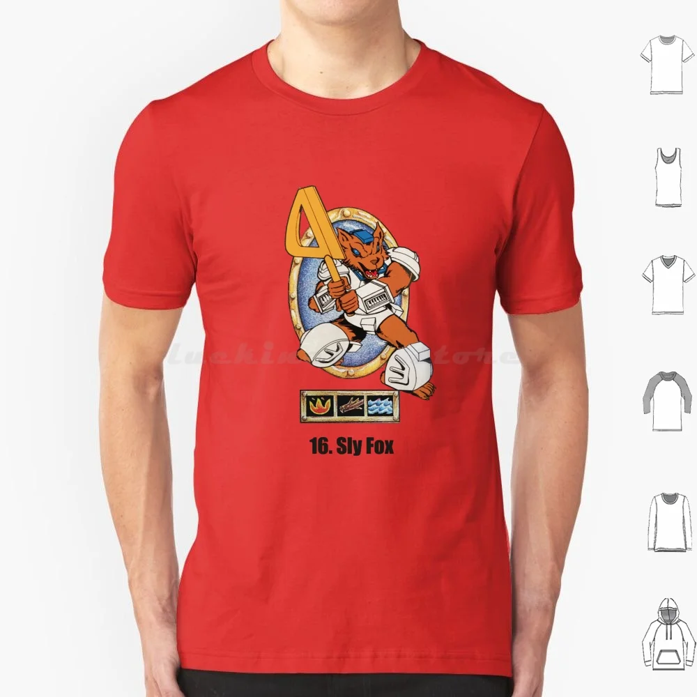Bestias de Batalla 16. Camiseta Sly Fox para hombres, mujeres y niños, 6xl, juguetes de los años 80, figuras de acción, Gi Joe Gobots, hombres musculosos, cómics, Bestias de batalla
