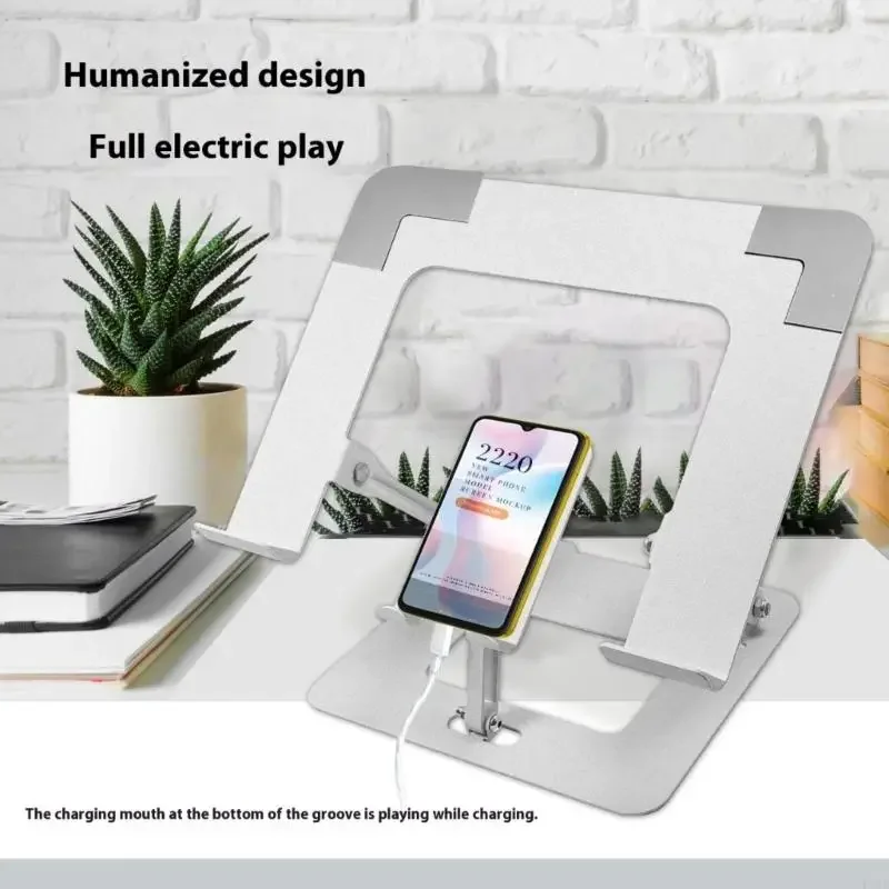 

Carbon Steel Laptop Stand Foldable Desktop Bracket Multiple Devices Compatibile Adjustable for 8.4-11Inch Screens 896C