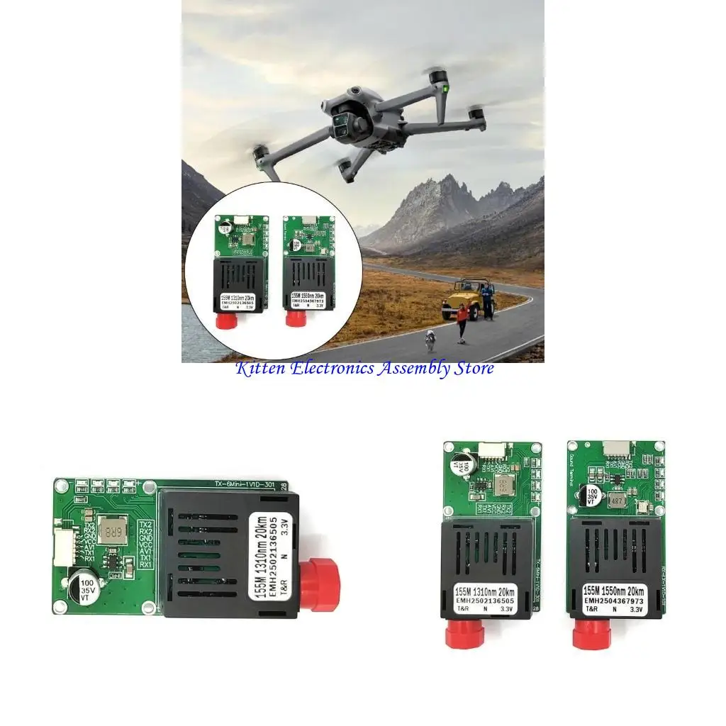 96GD Durabilidad TTL Módulo transceptor óptico para procesamiento señal eficiente 10