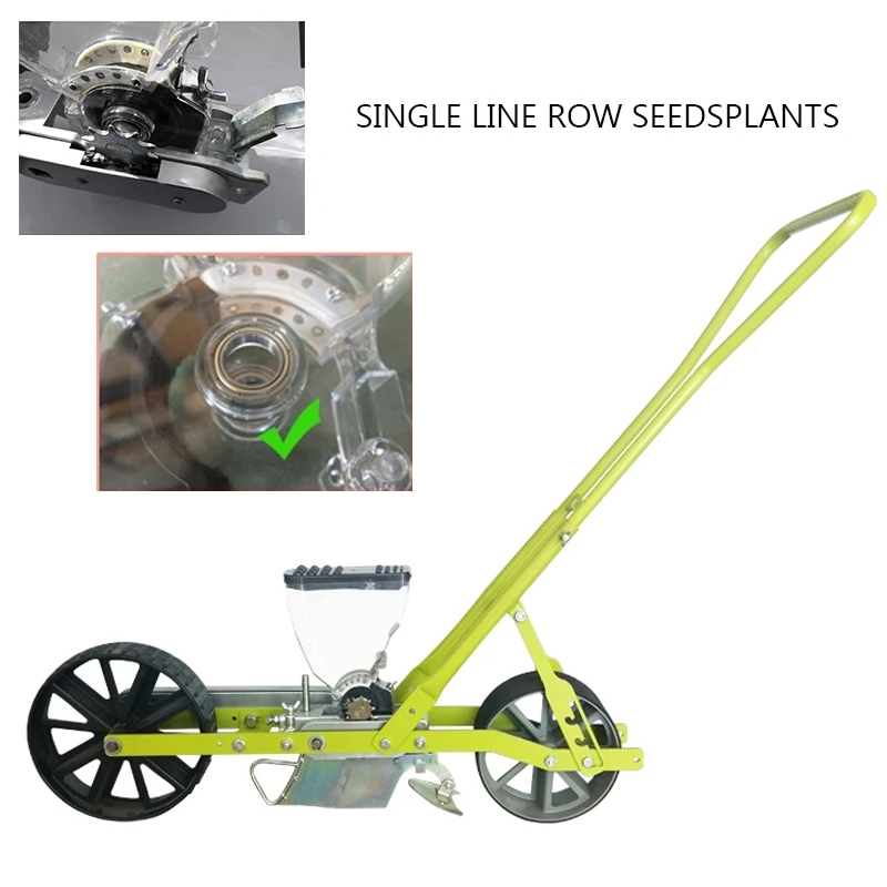 

Single Line Row Seedsplants Hand-push Seeder Machine Carrots Spinach Seed Disseminators Vegetable Seed Sowing Plant Tool