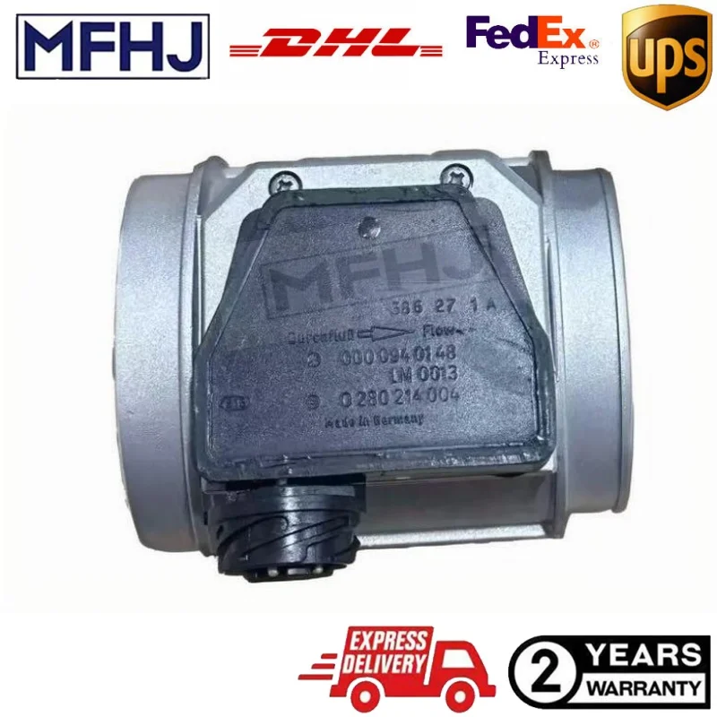 

0000940148 Для Mercedes W140 400E E420 S420 S500 SL500 Датчик массового расхода воздуха 0986280121 0280214004
