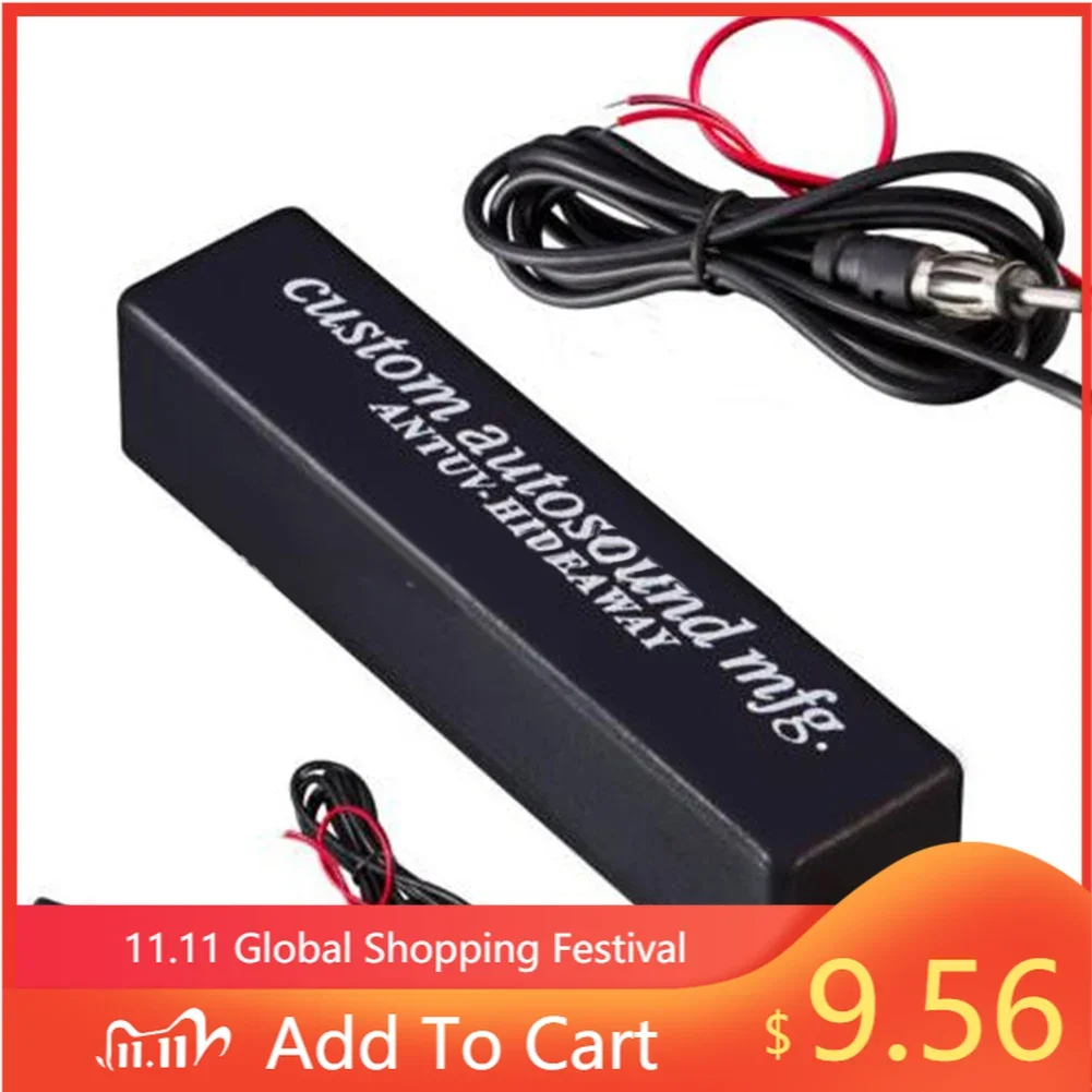 

Car Antenna Antenna Car Electronic FM/AM Kit Antenna Black Boat Broadcast Radio Radio Truck Amplified Hot Sale