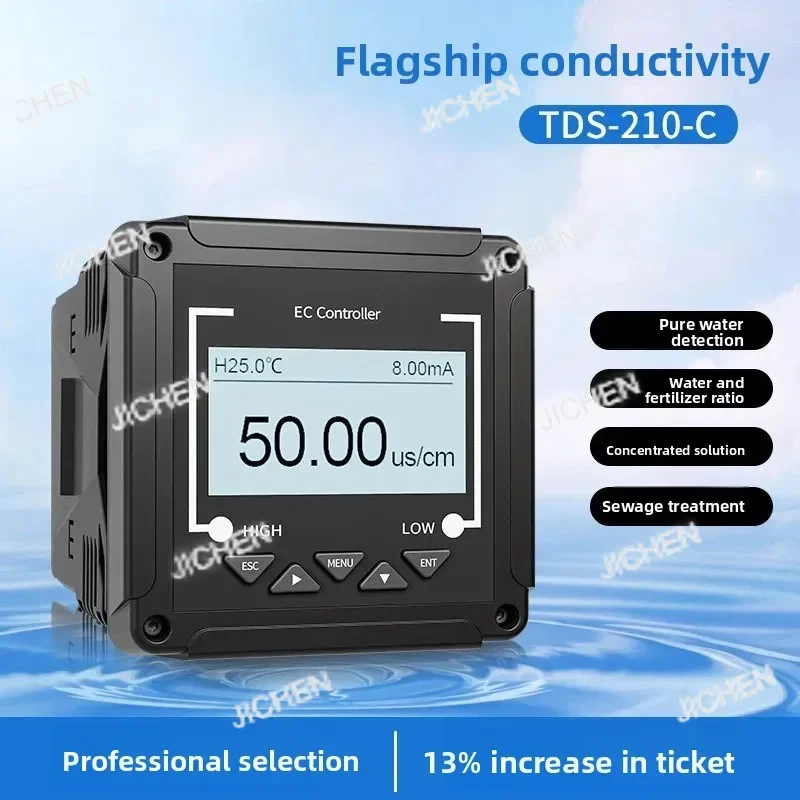 Online Conductivity Meter Tester Water Quality Measurement EC Value Tester TDS Sensortool