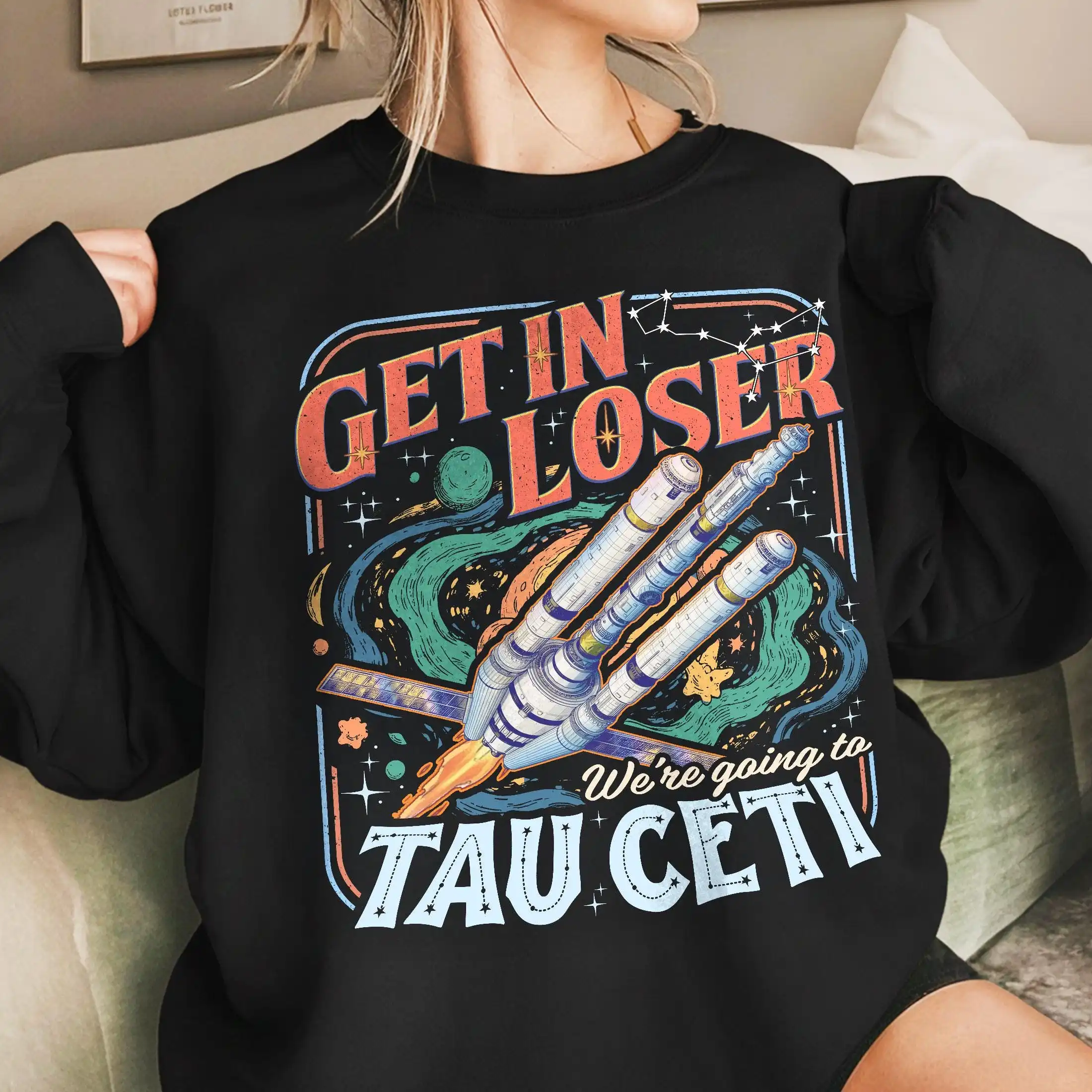 Get in Loser Gift Tee T-shirt, Book Shirt Design,  We’re Going To Tau Ceti, Project Hail Mary Gifts, Trendy Design