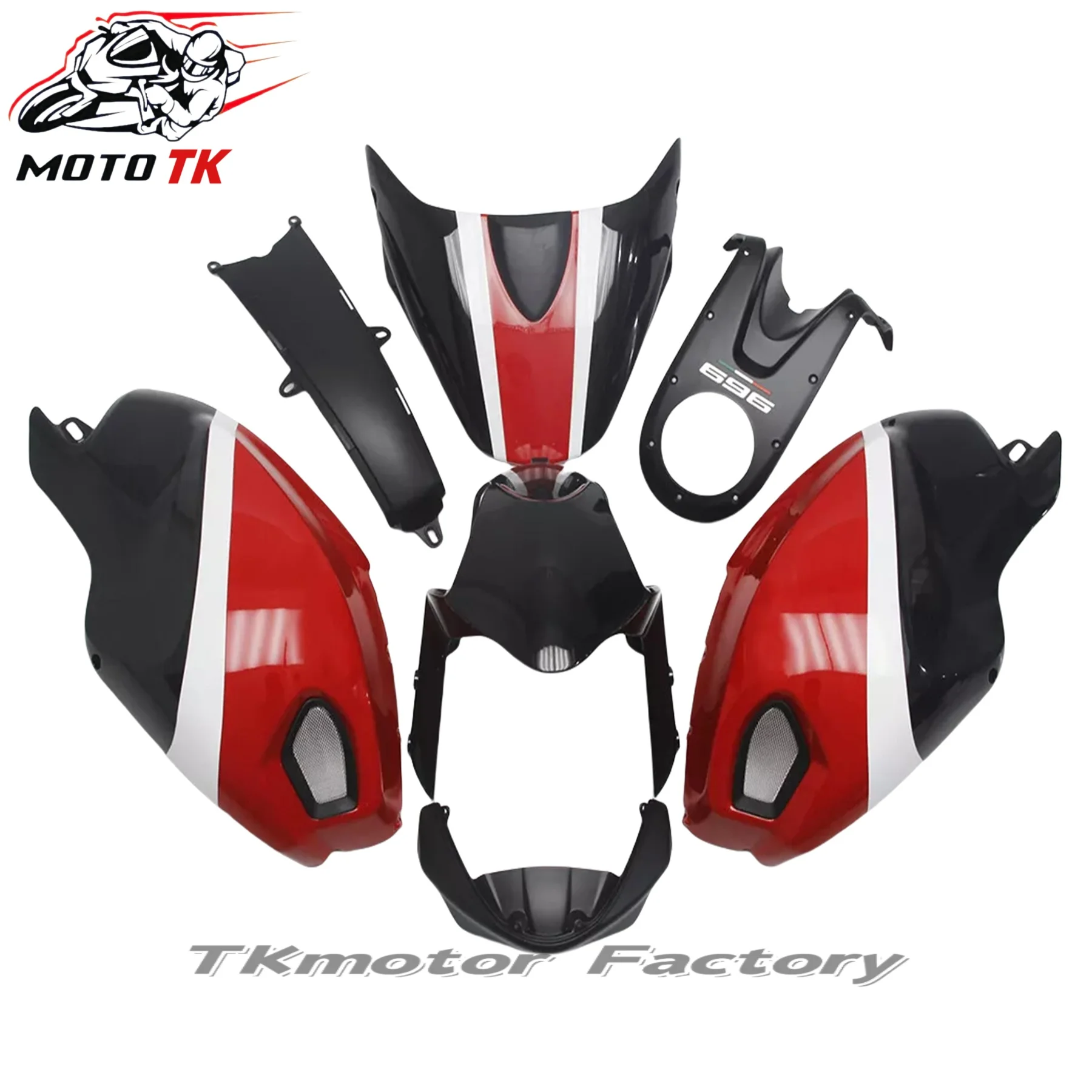 

New Motorcycles Fairings for DUCATI 696 796 1100 2008 2009 2010 2011 2012 2013 2014 Full Plastic Fairing Set Bodywork Cover