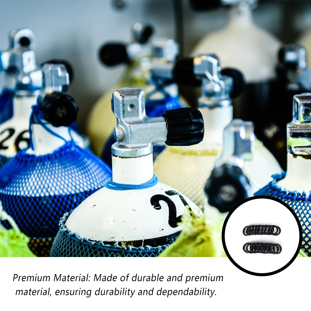 20PCS O Ring Round Smooth Sealing Gasket Washers Inflation Button Tank