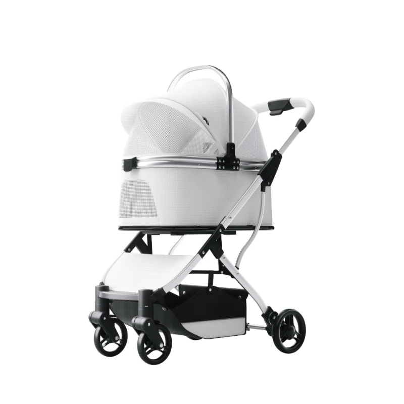 Dog cat out portable foldable trolley can be separated high value trolley