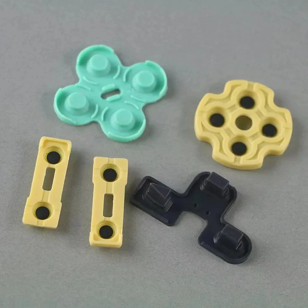 1000 ชุด Conductive แผ่นยางซิลิโคนปุ่ม Contact สําหรับ S-ony Play Station 2 PS2 Controller