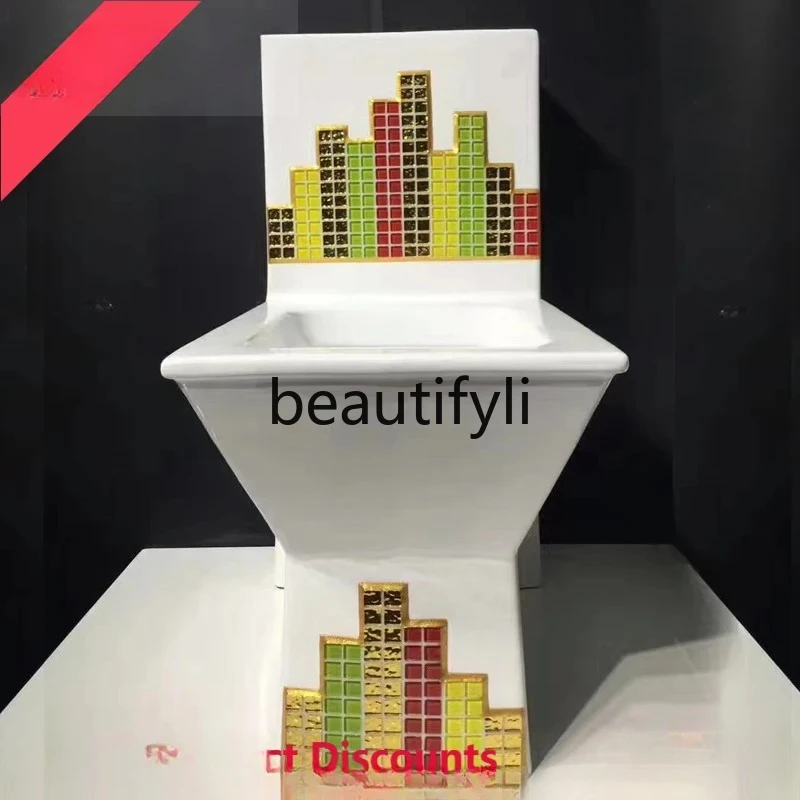 European-style Bathroom Mosaic Toilet Bathtub Washbasin Factory Direct Sales Customization