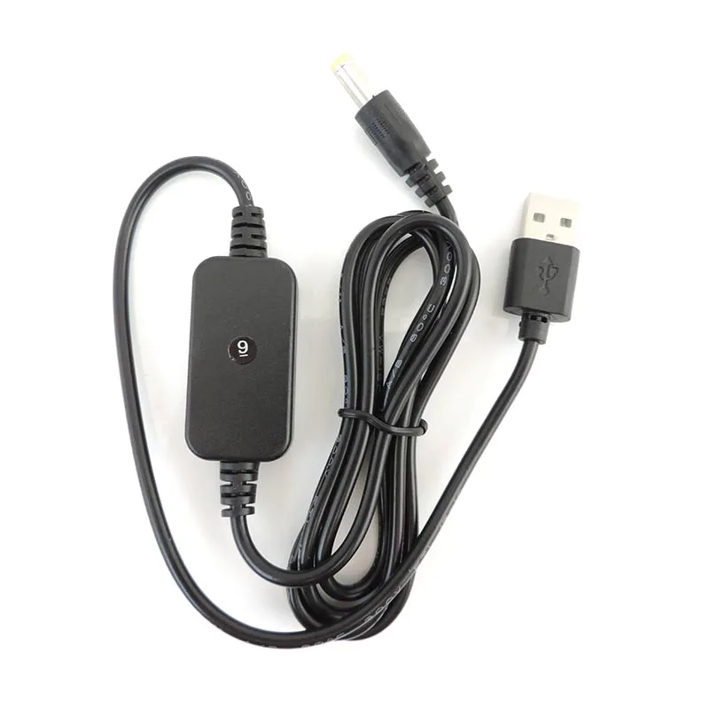 USB Power Boost Line USB DC 5V to DC 9V 12V Step Up Cable Module connector Converter Adapter power supply Cable 5.5*2.1mm Plug