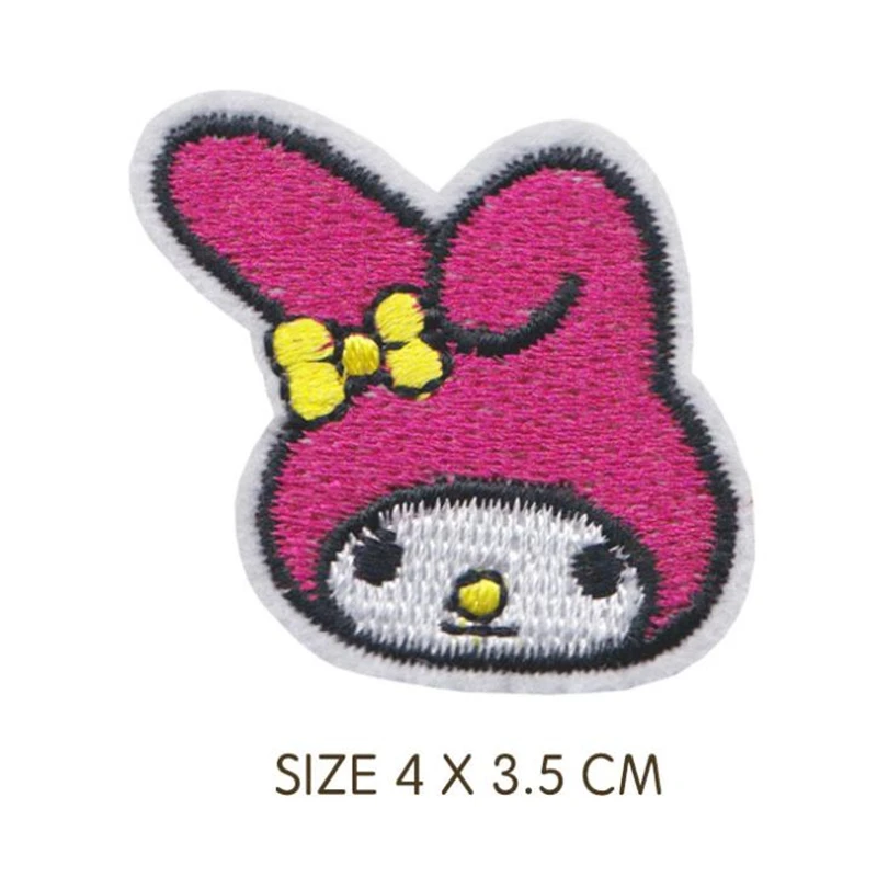 Cartoon fashion embroidery cloth sticker Cuffles shoulder bands embroidered cloth coats bags DIY Motif Stripes Clothes