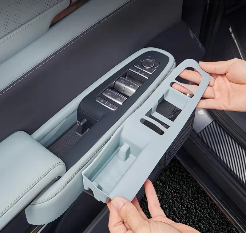 

Автомобильная подъемная панель окна, декоративная накладка, подходит для BYD Leopard 5, слот для хранения дверей, силиконовая защитная накладка, обновленные детали