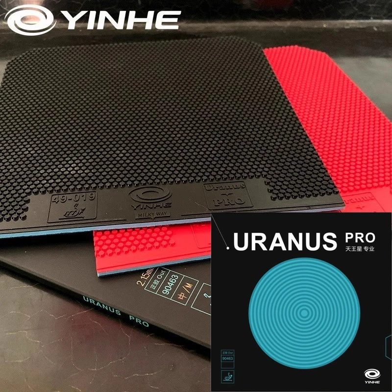 YINHE URANUS PRO Factory Tuned Pagoda Shape Pimples Out Table Tennis Rubber Faster URANUS Provincial PingPong Medium Soft Sponge