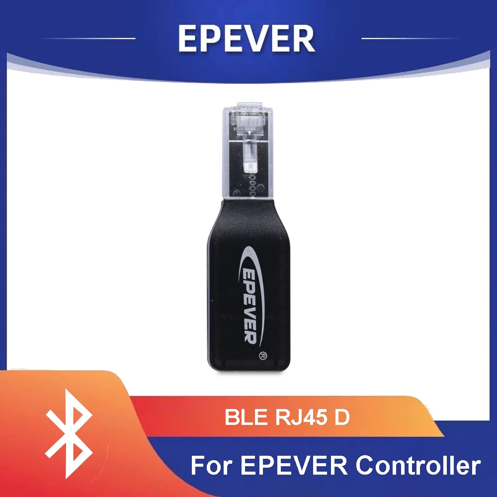 

EPEVER BLE Adapter Bluetooth for MPPT Solar Charge Controller BLE RJ45 D Communication Monitoring by Mobile Phone App