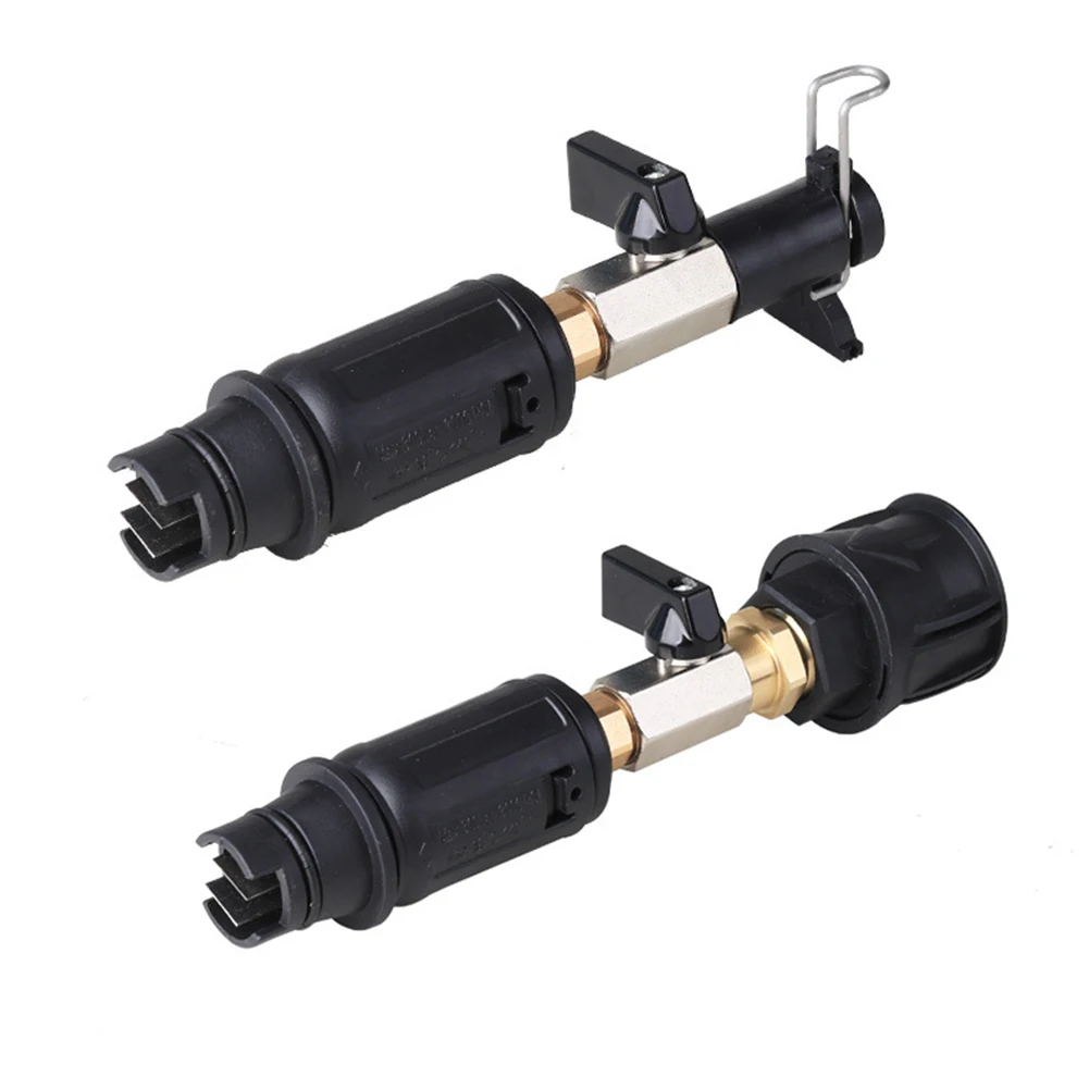 High Pressure Washer Nozzle with Safe Lock Angle Adjustable Washer Nozzle Wear Resist for Interface Water Pipe Modification