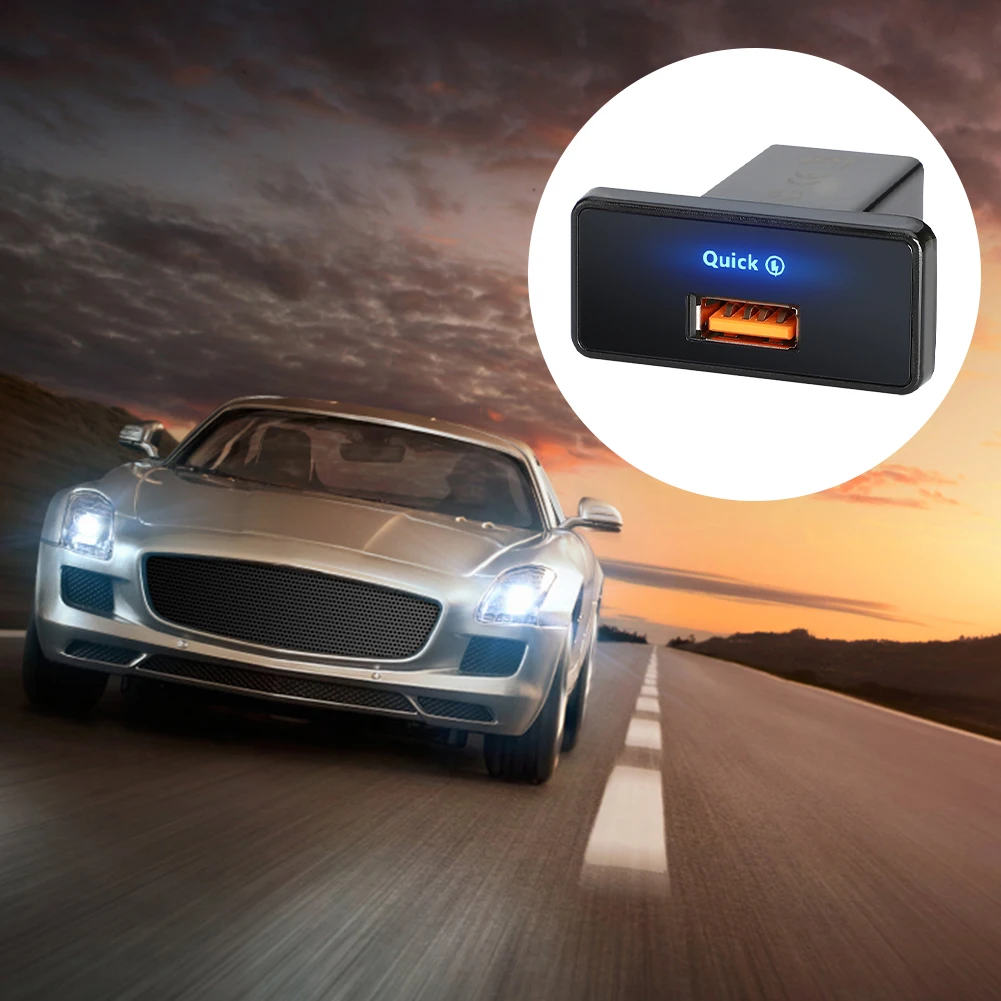 18 واط/30 واط شاحن سيارة شحن سريع PD نوع C/USB RV USB منفذ محول شاحن سيارة مقبس الطاقة ل مركبة بحرية ATV شاحنة تخييم #3