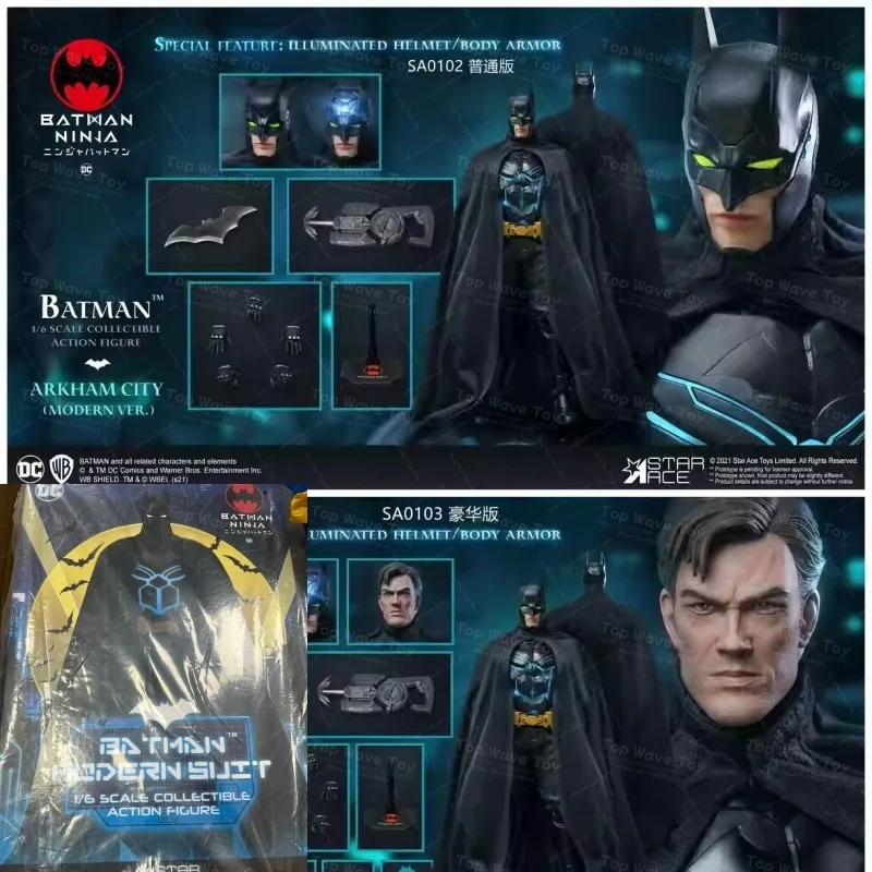 

Новый запас Star Ace Toys SA0102 SA0103 Batman Modern Gear Edition 1/6 Коллекция экшн-фигурок Модель игрушки в подарок
