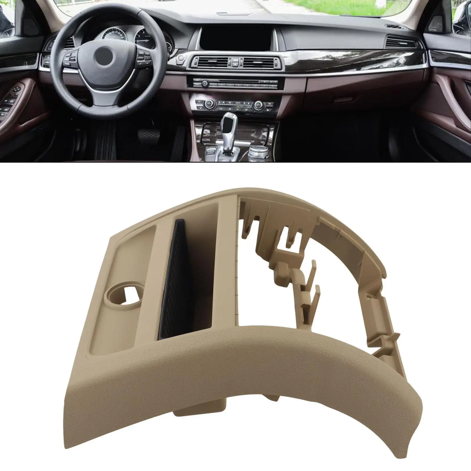 Rear Outlet Frame Car Air Outlet Vehicle Interior Upgrade Black Enhanced Air Circulation Air Flow Stylish Design