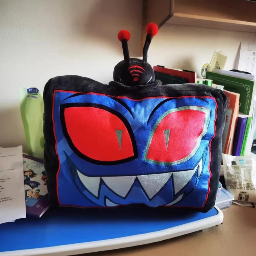 Muñeco  Peluche VOX  la Película Evil Boss, Lindo y Suave,  Hazbin Hotel, Cojín, Juguete Coleccionable, Regalo para