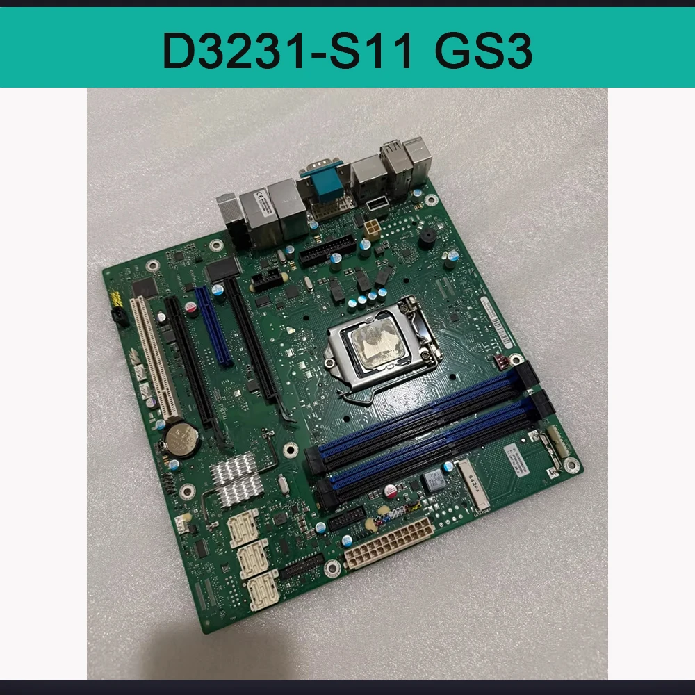 

For Industrial Control Equipment Motherboard W26361-W3632-Z4-02-36 D3231-S11 GS3