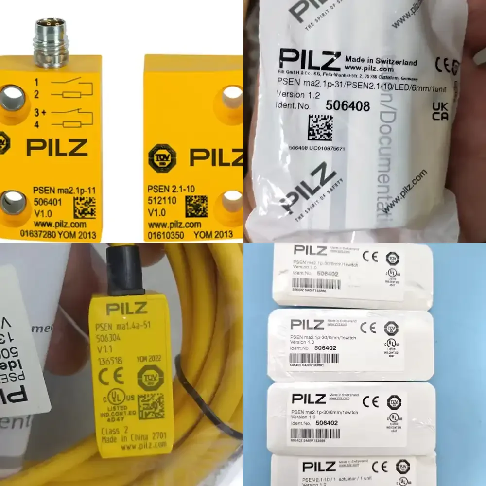 

Бесконтактный магнитный выключатель FILZ Original PSEN .1p-11/PSEN2.1-10/LED/3мм/1шт, PSEN .1p-31/PSEN2.1-10/LED/6мм/1шт