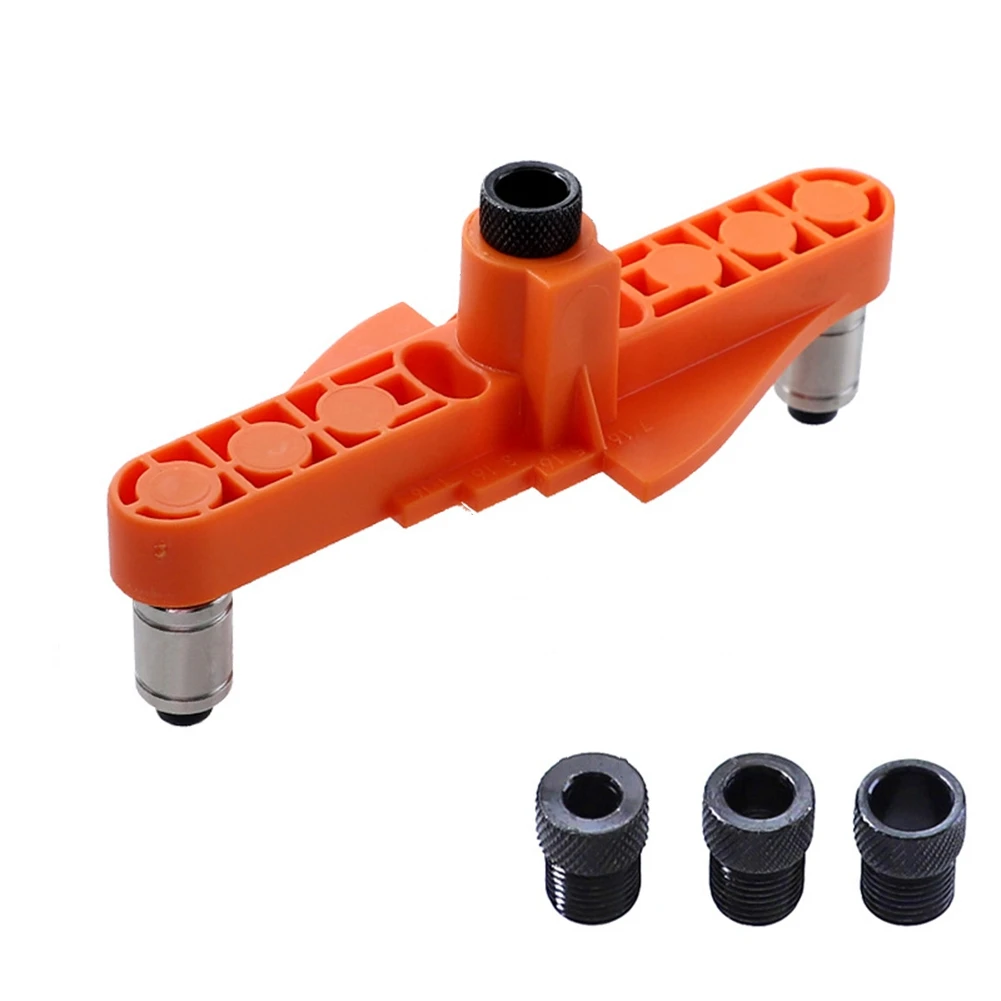 

6/8/10mm Straight Hole Punch Locator Self-Centering Scribe Round Dowel Drill Guide Locator Puncher DIY Woodworking Tool