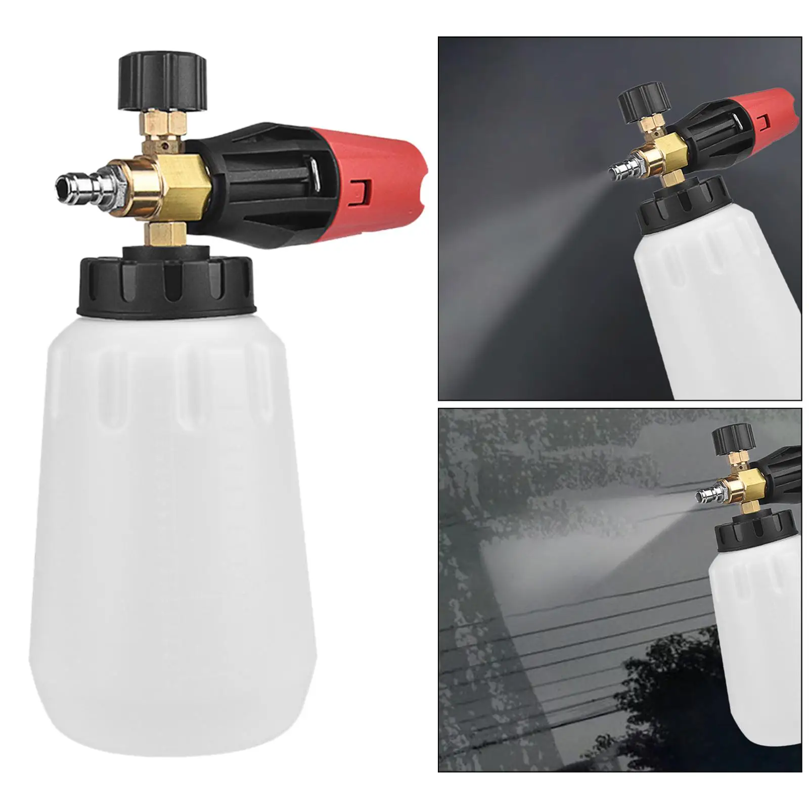 

Foam Sprayer 1/4 inch Quick Connector High Pressure for House Cleaning Garden Lawn