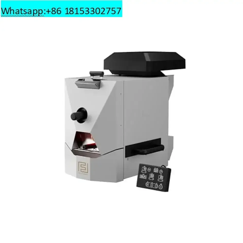 Coffee Roaster Machine Automatic Manual Mode Household Commercial Baking MAX 500g Capacity Smokeless Direct Fire Imitation