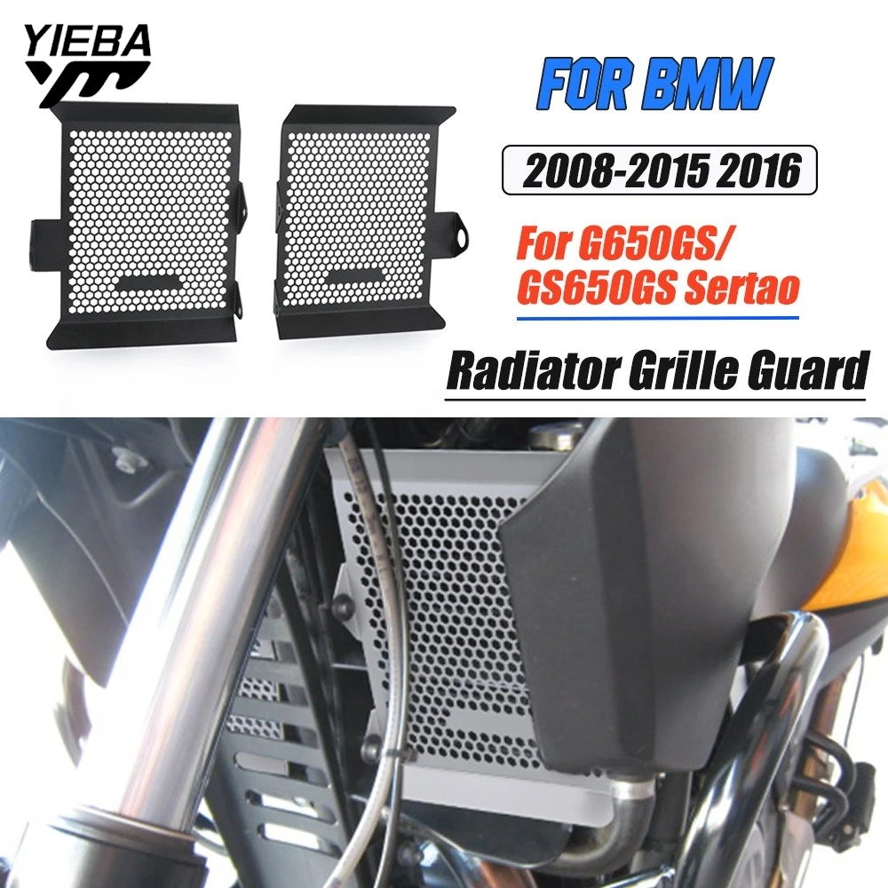 

Motorcycle Accessories Radiator Grille Cover Guard Protector Water Tank Cover Protection For BMW G650GS/GS650GS Sertao 2008-2016