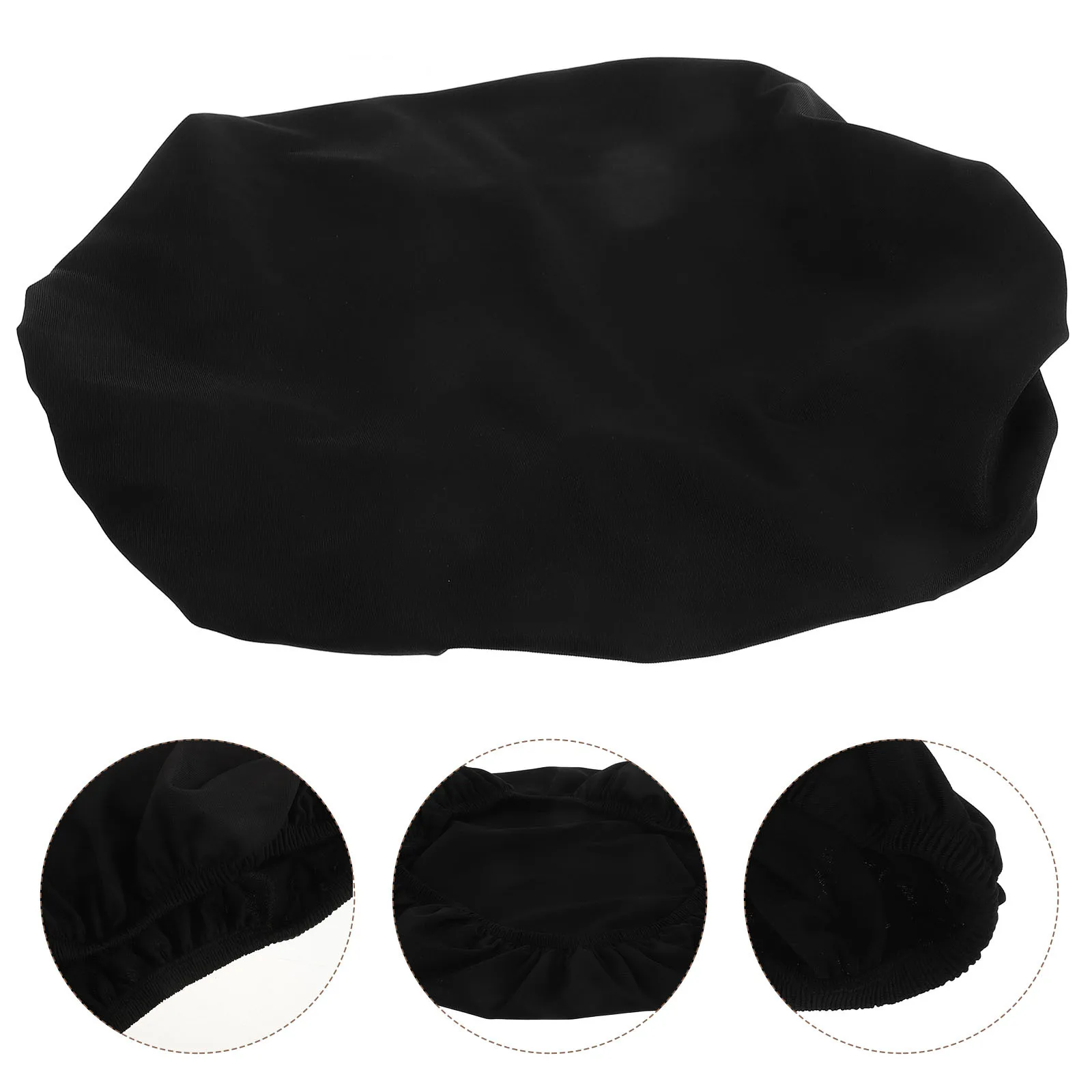 

Universal Black Toilet Tank Lid Cover Replacement Dustproof Bathroom Decor Washable Toilet Seat Cover Accessories