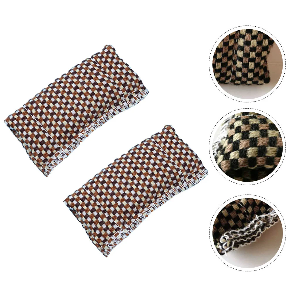 2 Pcs Wipes Pool Cue Billiard Cloth Accessories Shaft Cleaner Polisher Stripe Snooker Towel Burnisher Slicker