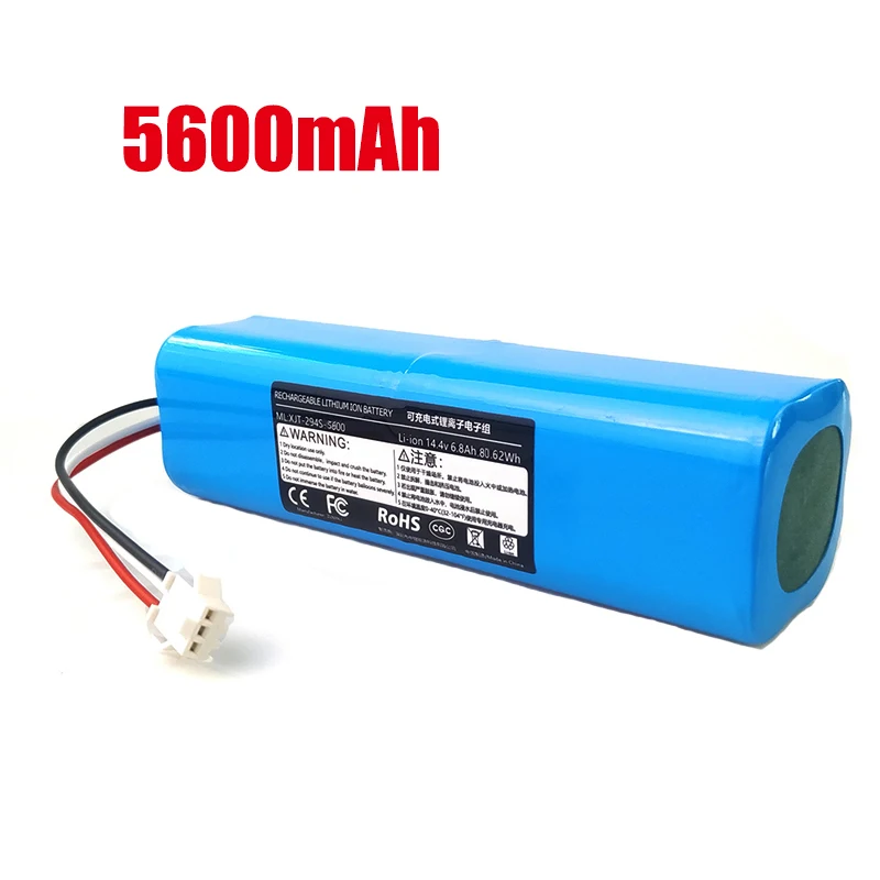 New 14.8V 6800mAh H18650CH-4S2P Battery For Arnagar S8 Pro /Arnagar S9 /Realme TechLife Robot Vacuum Cleaner